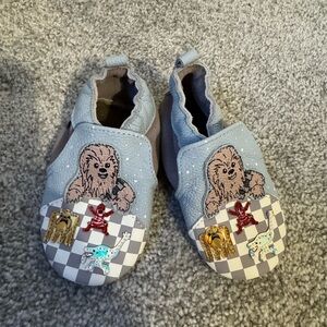 Star Wars Chewbacca Kids Slippers in Gray and Brown